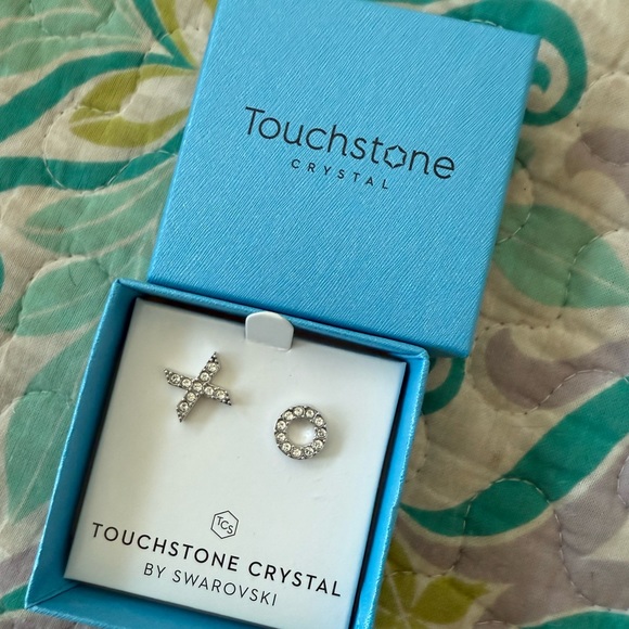 Touchstone Crystal XO Earrings - Picture 6 of 7
